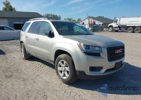 2014 GMC Acadia Sle-2 из США, поврежденный, VIN 1GKKRPKD5EJ137237